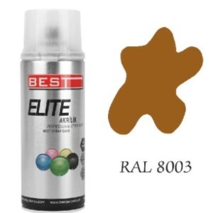 Best Sprey Boya Elite 400 ml RAL8003 Açık Kahve