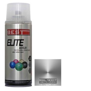 Best Sprey Boya Elite 400 ml RAL9007 Koyumetal Gri