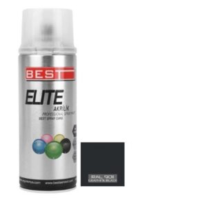 Best Sprey Boya Elite 400 ml RAL9011 GRAFİT Siyah Mat