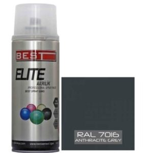 Best Sprey Boya Elite Özel Renk RAL7016 Mat Ant.Gri