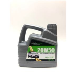 Natura Chem 20W50 API/CF/SG Motor Yağı 3L