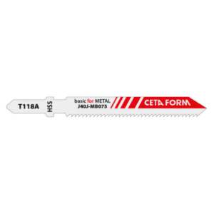 Ceta Form J40J-MB075 Dekupaj Testere Bıçağı (Metal için-Normal Kesim) - 5’li Paket