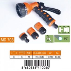 Medalyan Otomatik Tabanca 4 Lü Set 1/2 MD-708