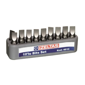 İzeltaş Düz Bits Takımı (25 mm)