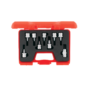 İzeltaş 1/2” Lokmalı Torx® Uç Takımı (60 mm, 9 parça)