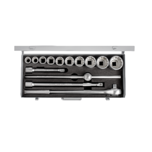 İzeltaş 3/4” On İki Köşe Lokma Anahtar Takımı (14 parça, mm)