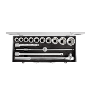 İzeltaş 3/4” Altı Köşe Lokma Anahtar Takımı (14 parça, mm)